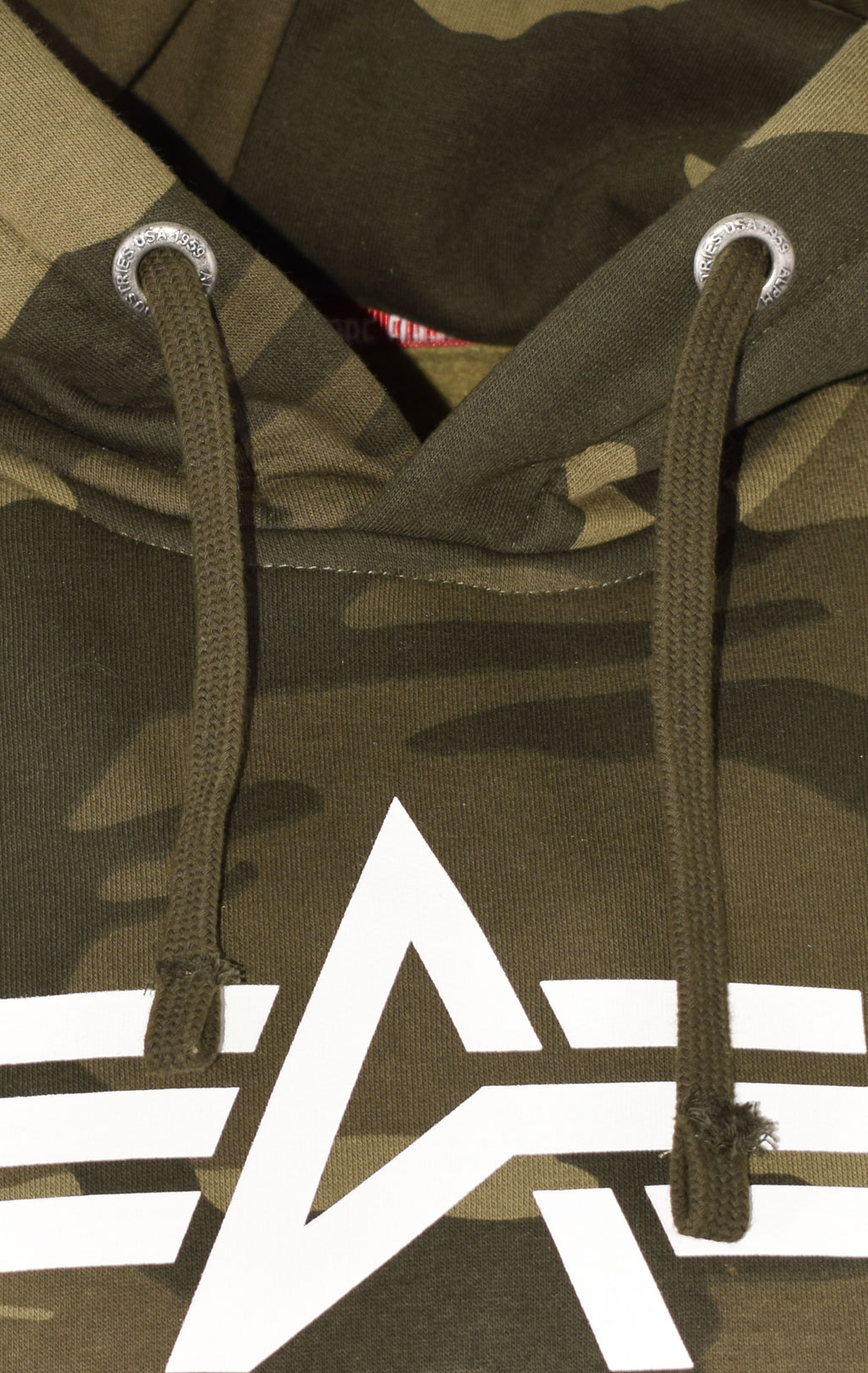 Толстовка ALPHA INDUSTRIES BASIC HOODY olive camo 