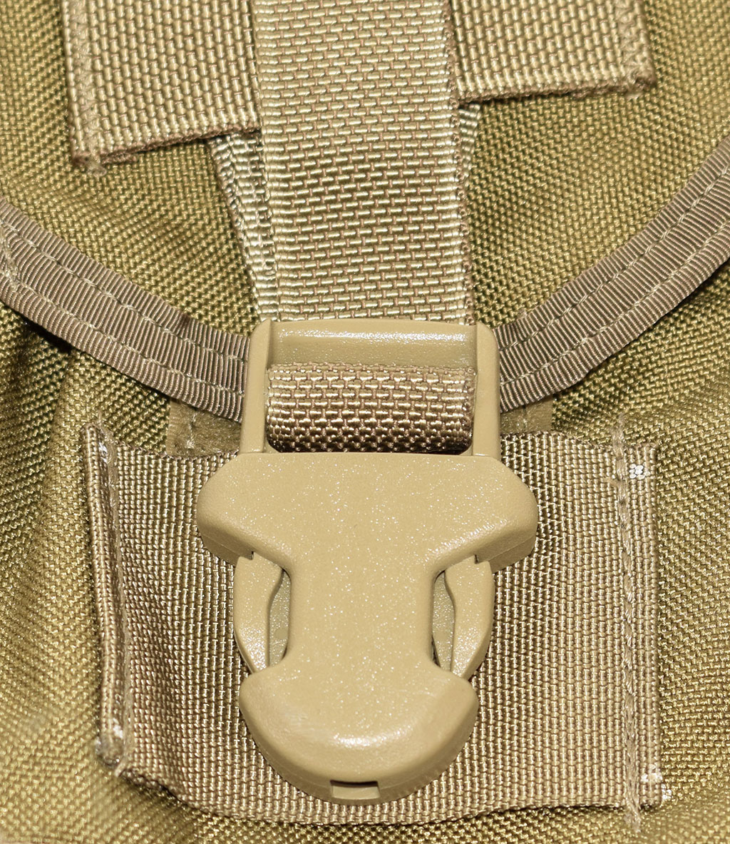 Чехол для фляги MOLLE с сеткой coyote США