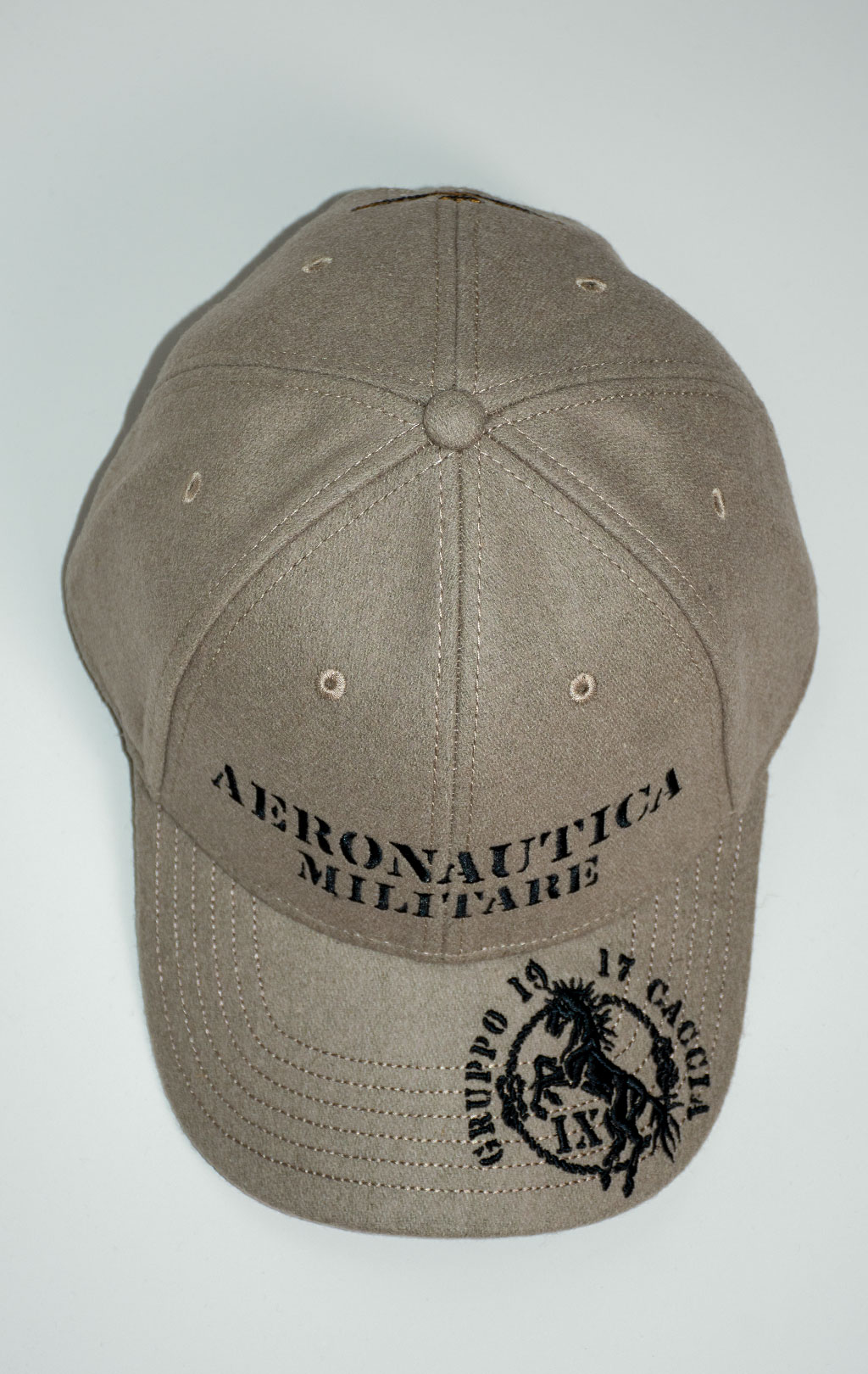 Бейсболка AERONAUTICA MILITARE шерсть FW 25/26/CN colonial abbey (HA 1226) 