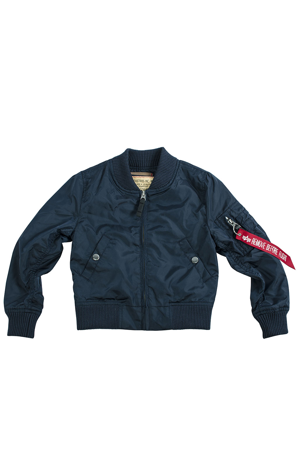 Детская ветровка-бомбер ALPHA INDUSTRIES TT MA-1 rep. blue 