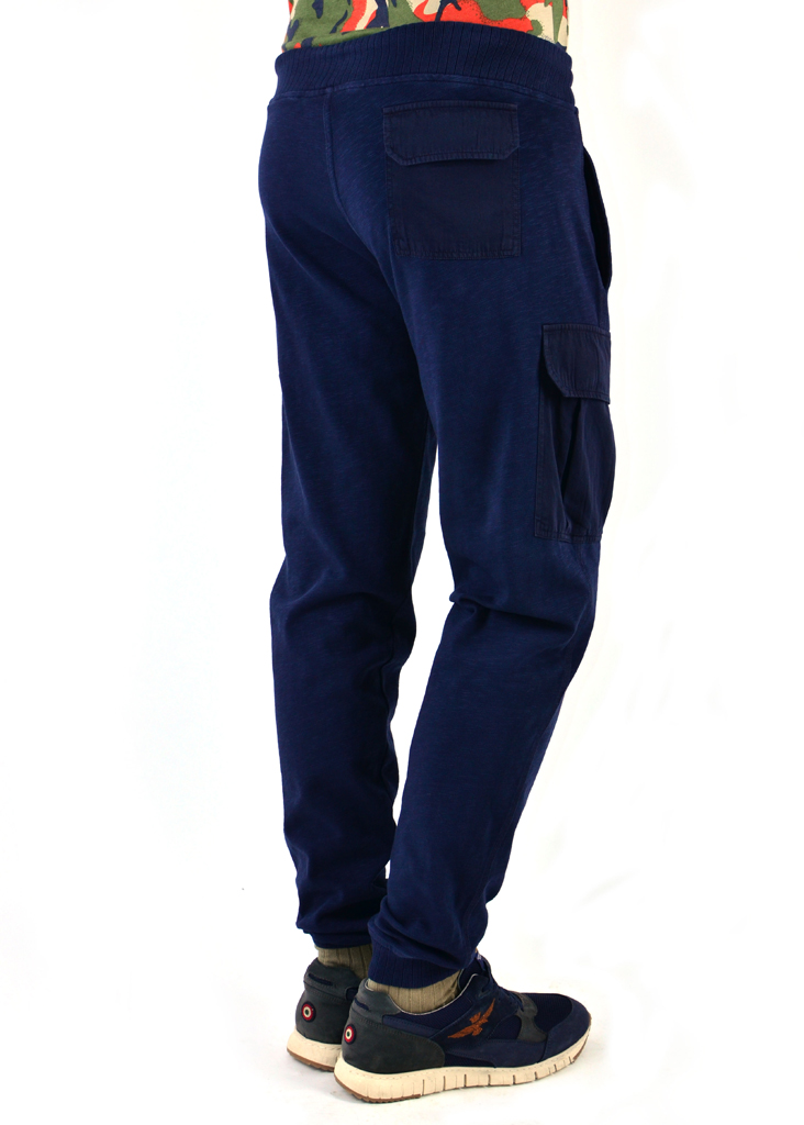 Брюки спортивные AERONAUTICA MILITARE blue navy (PF 693) 