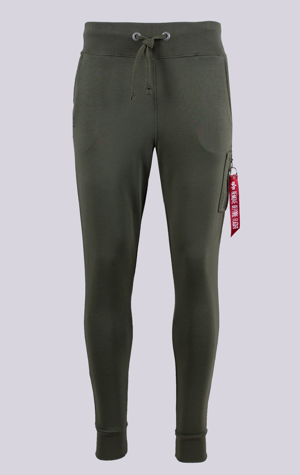 Брюки спортивные джоггеры ALPHA INDUSTRIES X-FIT SLIM CARGO dark green 