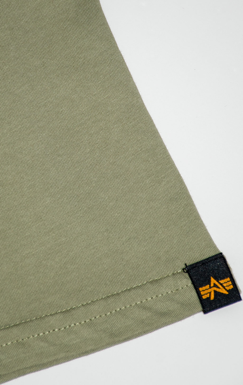 Футболка ALPHA INDUSTRIES BASIC T big size olive 