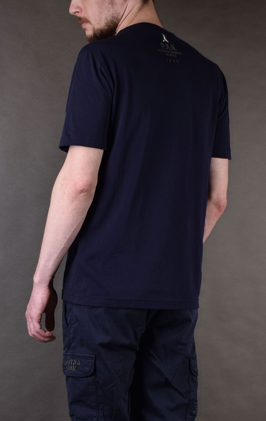 Футболка AERONAUTICA MILITARE SS19 blue navy (TS 1620)