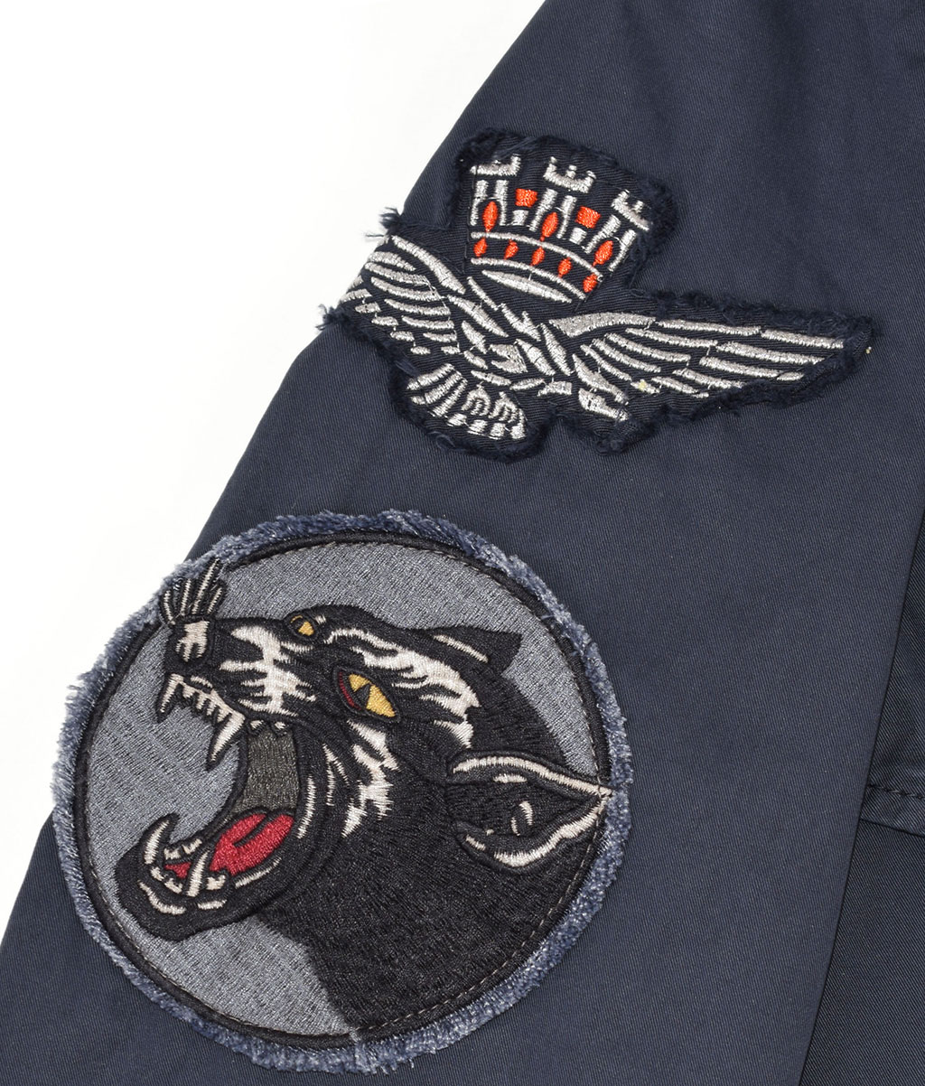 Женская ветровка AERONAUTICA MILITARE SS 20/AL blue navy (AB 1855) 