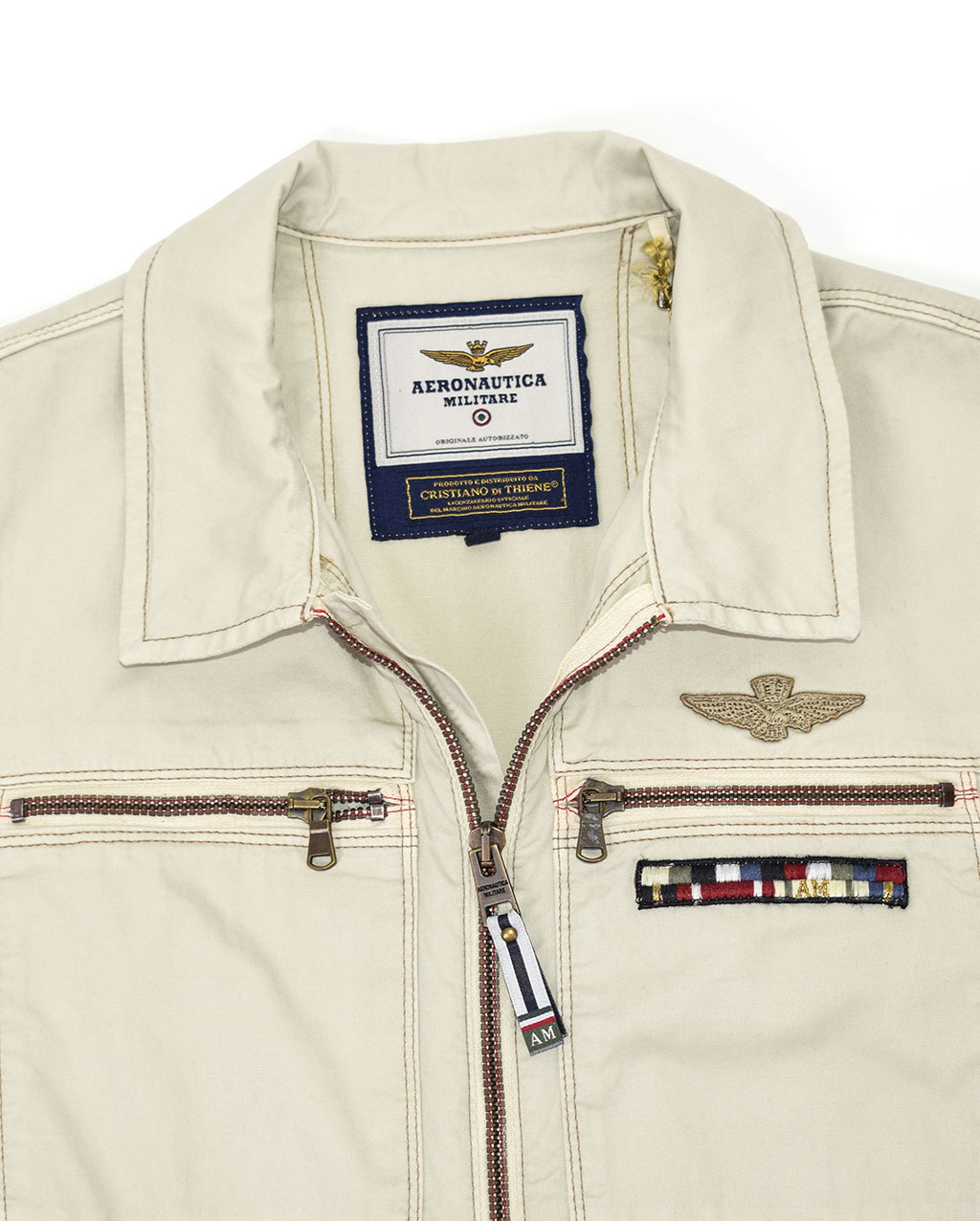 Женский комбинезон AERONAUTICA MILITARE SS 20/AL sabbia (TU 081) 