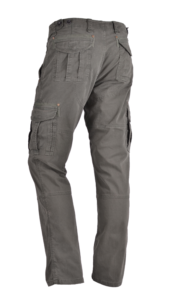 Брюки-карго AERONAUTICA MILITARE verde militare (PA 1068)