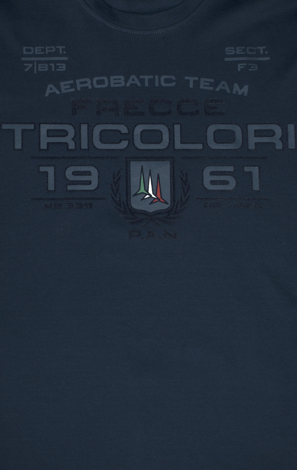 Футболка AERONAUTICA MILITARE SS 25 m/BD blue navy (TS 2423) 