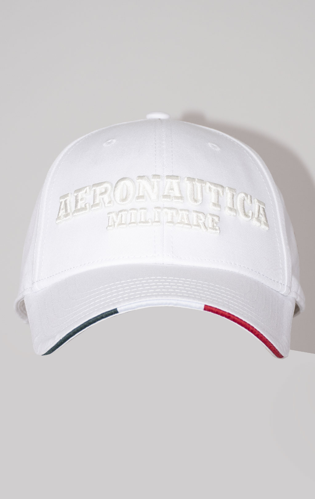 Бейсболка AERONAUTICA MILITARE SS 24/CN off white (HA 1115) 