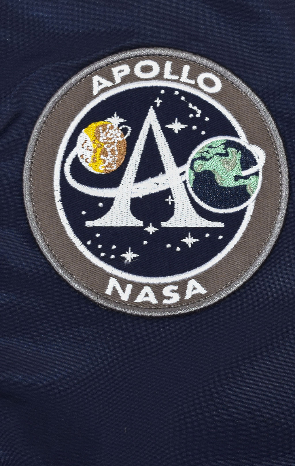 Ветровка-бомбер ALPHA INDUSTRIES MOON LANDING REVERSIBLE MA-1 rep. blue 