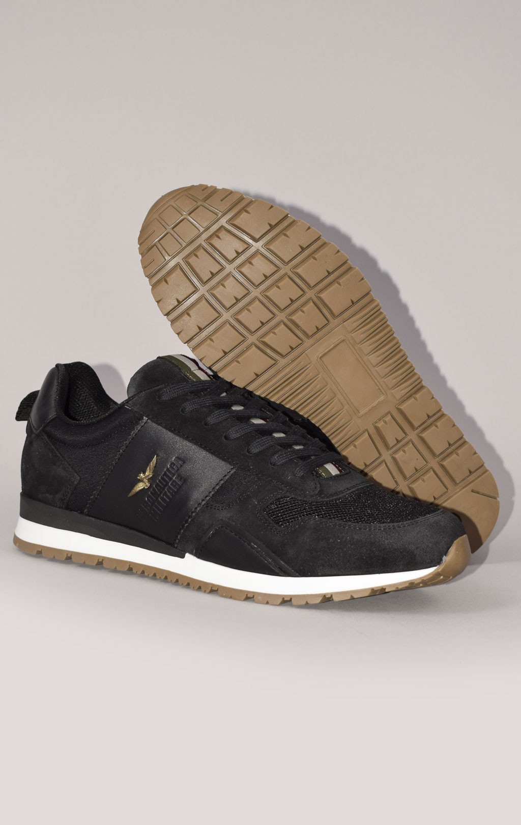 Кроссовки AERONAUTICA MILITARE SS 23 m/PT jet black (SC 246)