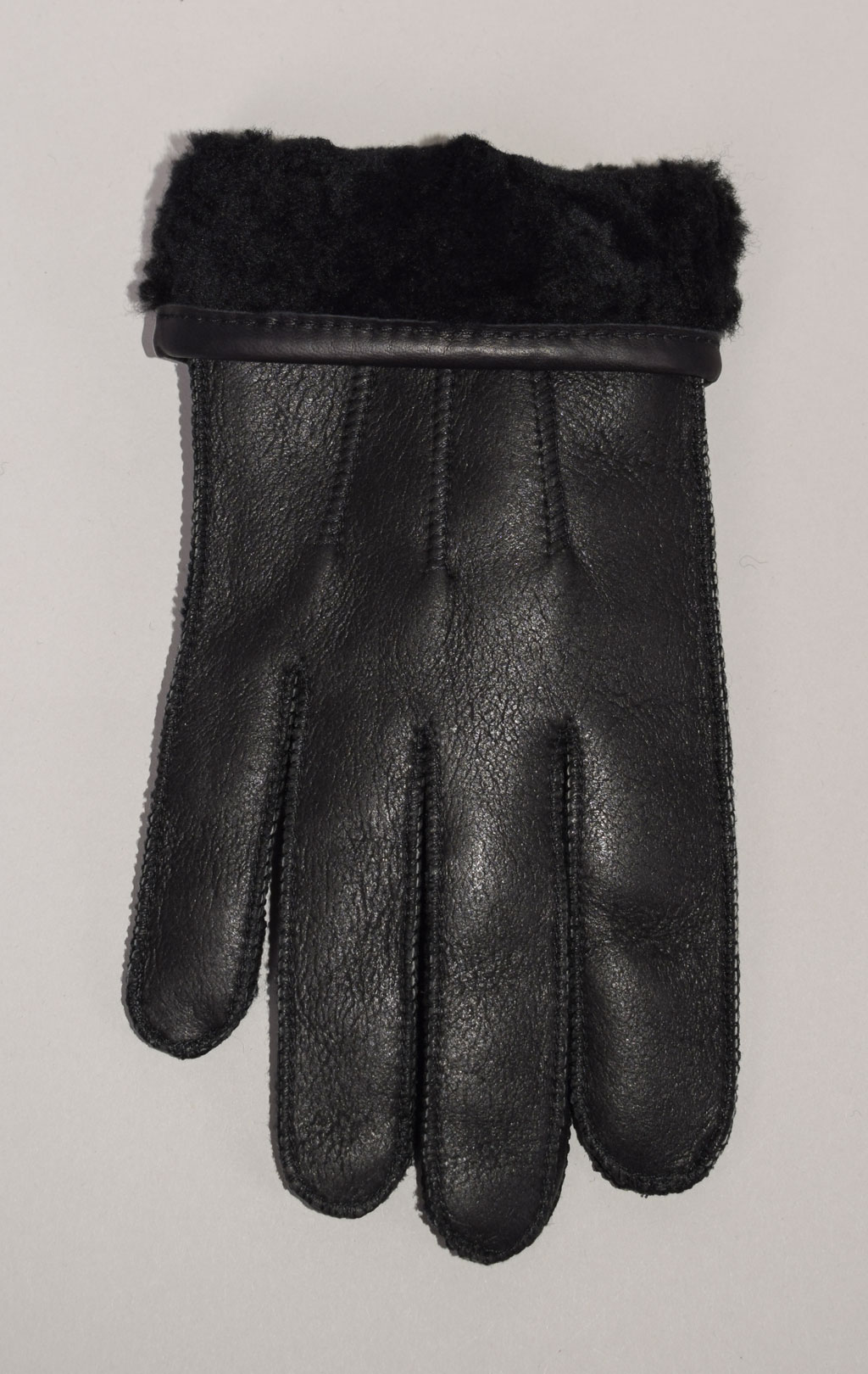 Перчатки PARAJUMPERS SHEARLING GLOVES овчина FW 25/26 black 