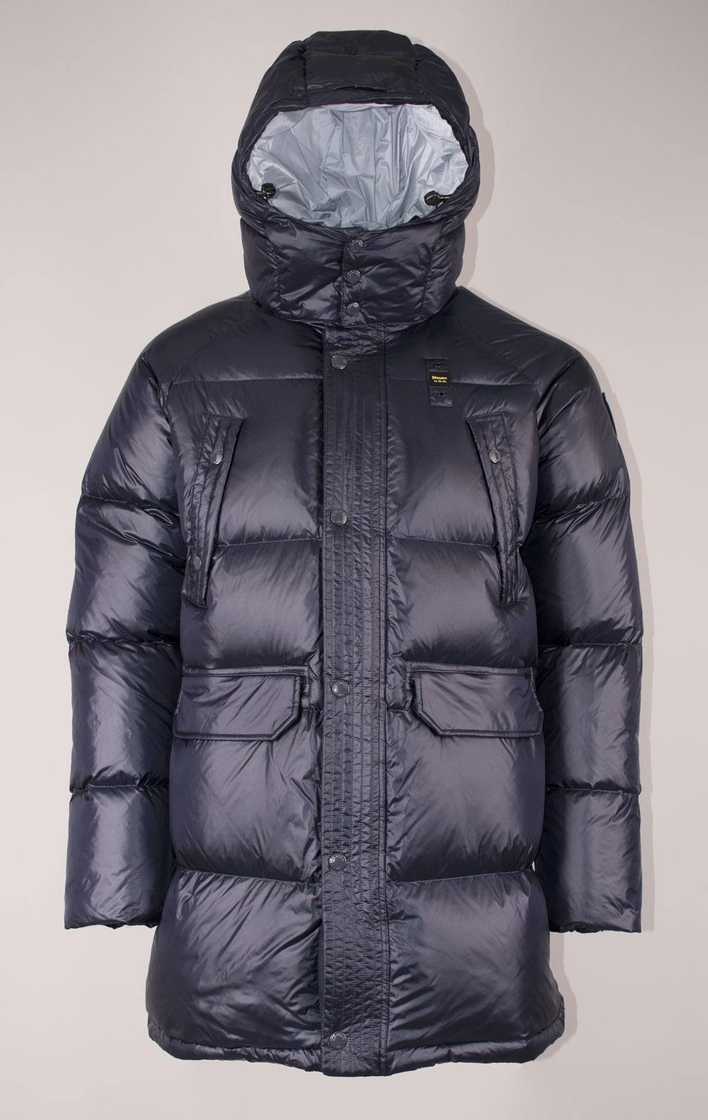 Парка-пуховик BLAUER ABBOT FW 24/25 blue interno blue 975 (KO3323) 