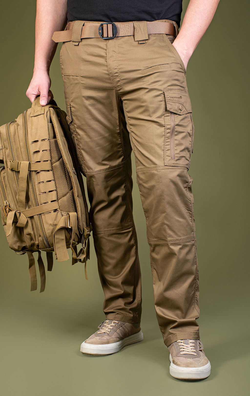 Брюки тактические Pentagon RANGER 2.0 Ultra 155 хлопок21%/полиэстер79% Rip-Stop stretch coyote 05066 