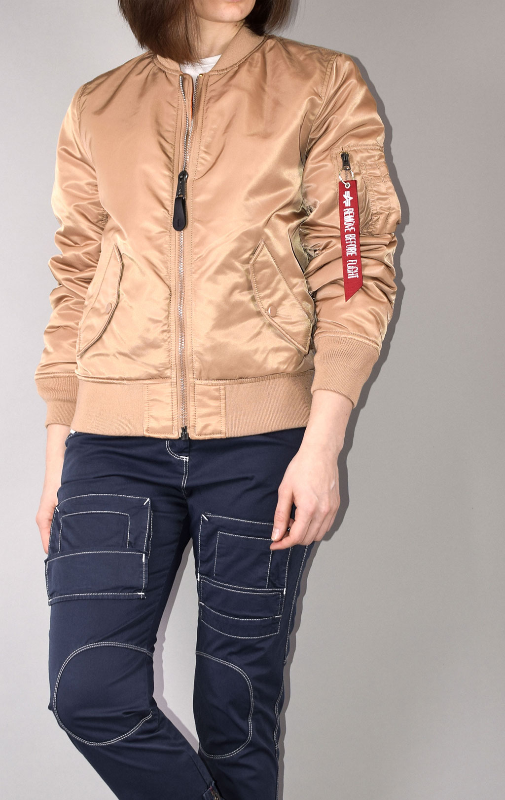 ALPHA INDUSTRIES MA 1 FW 21 m rose