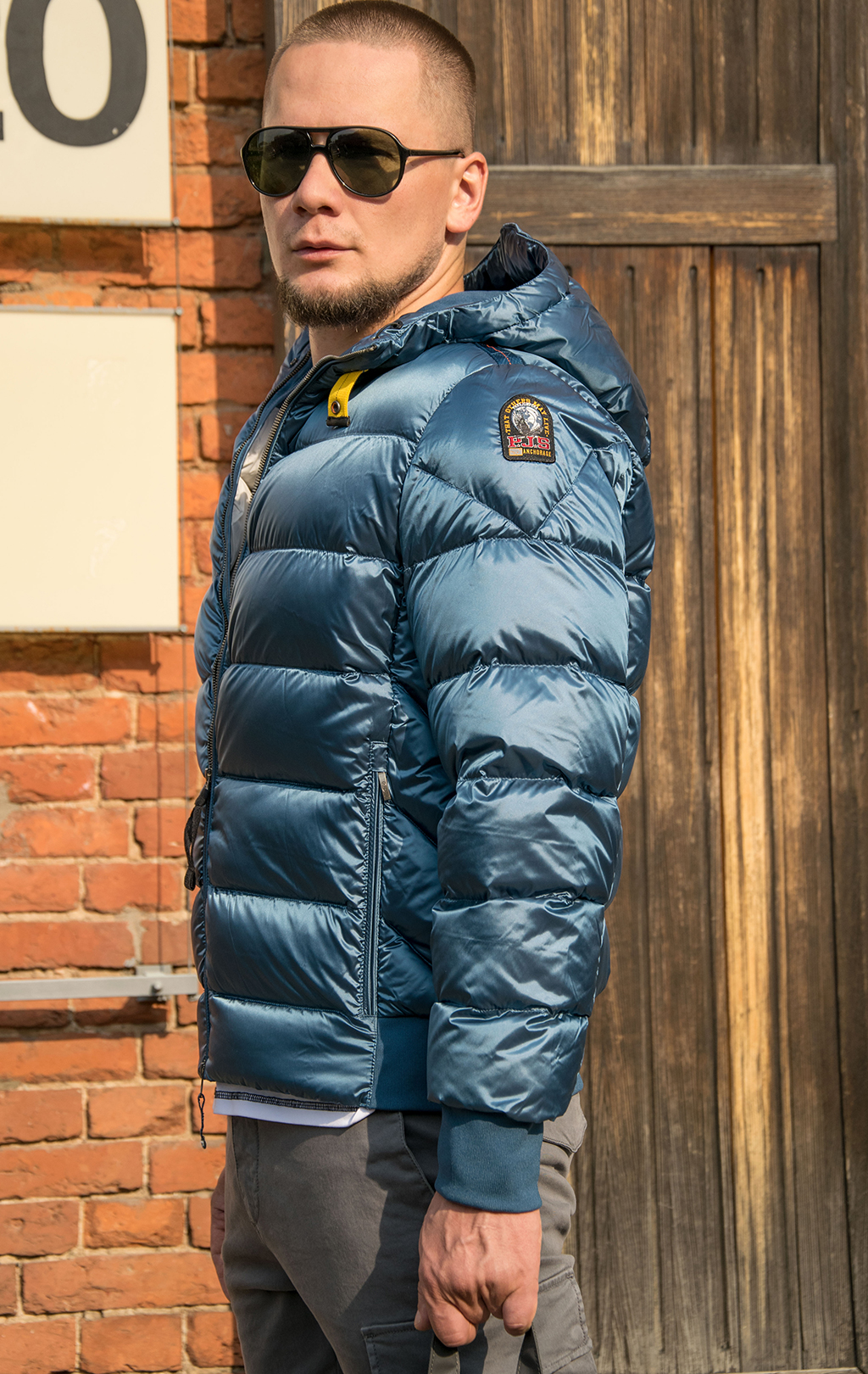 Куртка-пуховик PARAJUMPERS PHARRELL FW 21/22 mallard blue 