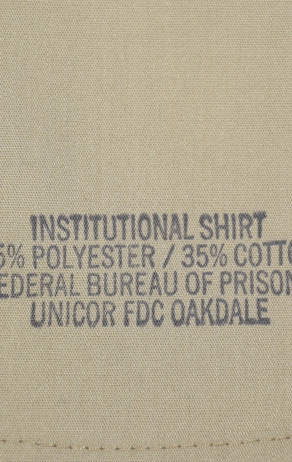 Рубашка Institution Shirt khaki США