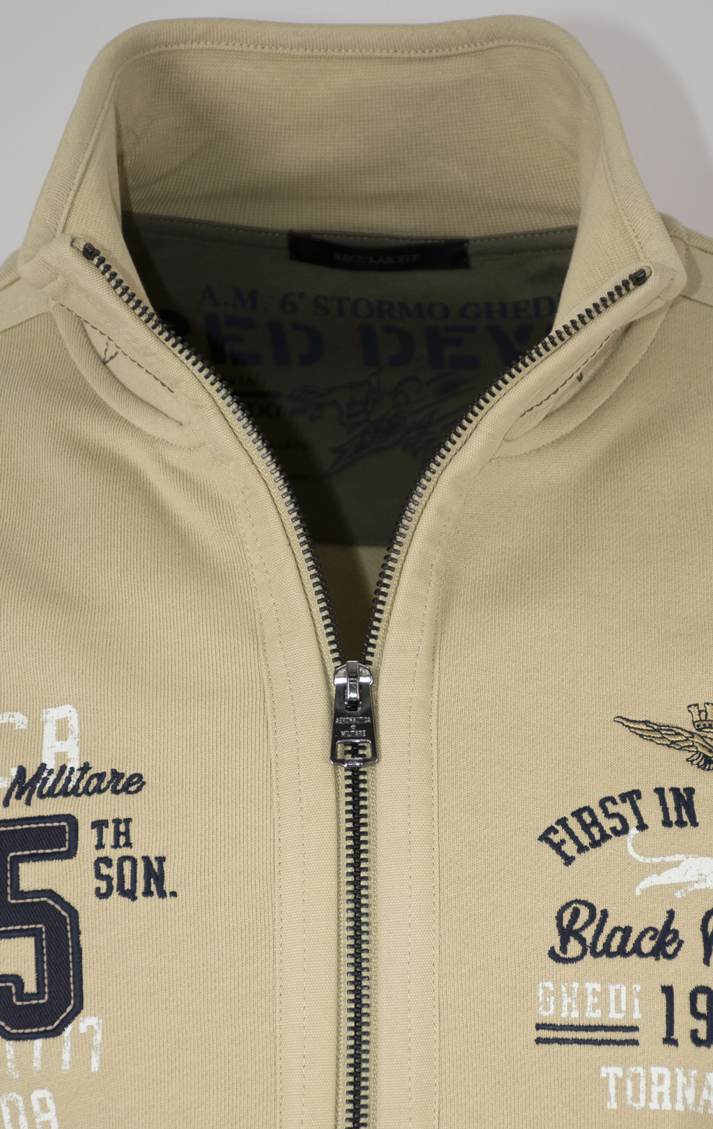 Олимпийка AERONAUTICA MILITARE SS 25 m/TR antelope beige (FE 2008) 