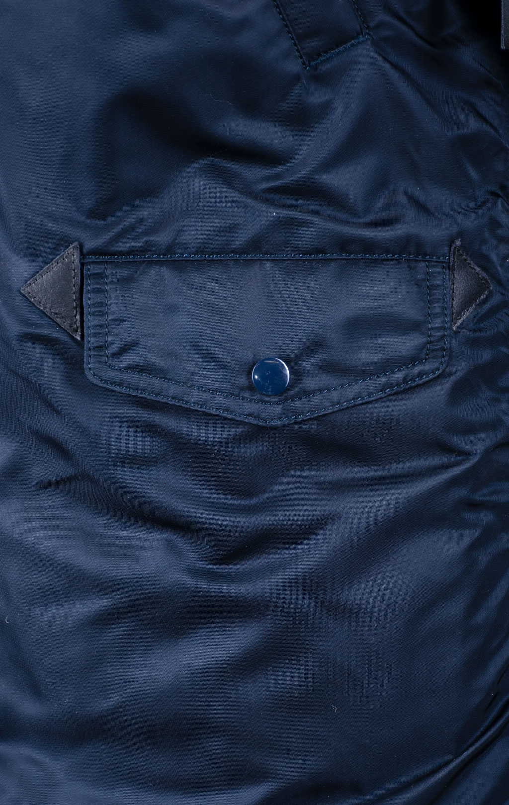 Аляска ALPHA INDUSTRIES N-3B SLIM FIT GEN-I rep. blue/orange 