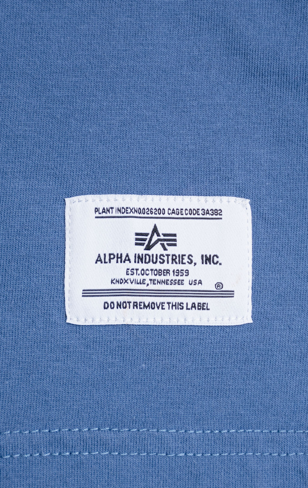 Футболка ALPHA INDUSTRIES ALPHA NAVAL BASE SAN DIEGO TEE SS 24 copen blue 