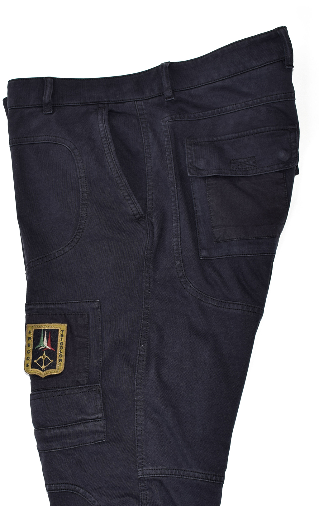 Брюки-карго AERONAUTICA MILITARE big size SS 21/AL blue black (PF 743)