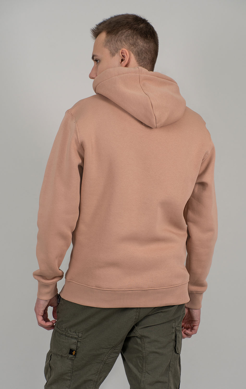 Толстовка ALPHA INDUSTRIES BASIC HOODY dusty coral 