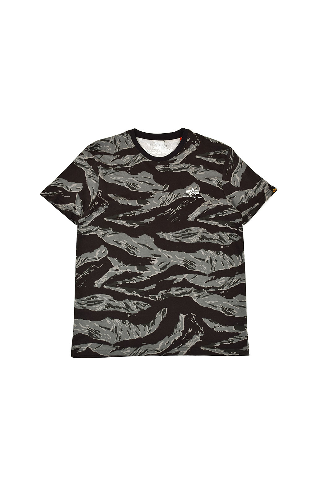 Футболка ALPHA INDUSTRIES TIGER CAMO T camo black tiger 