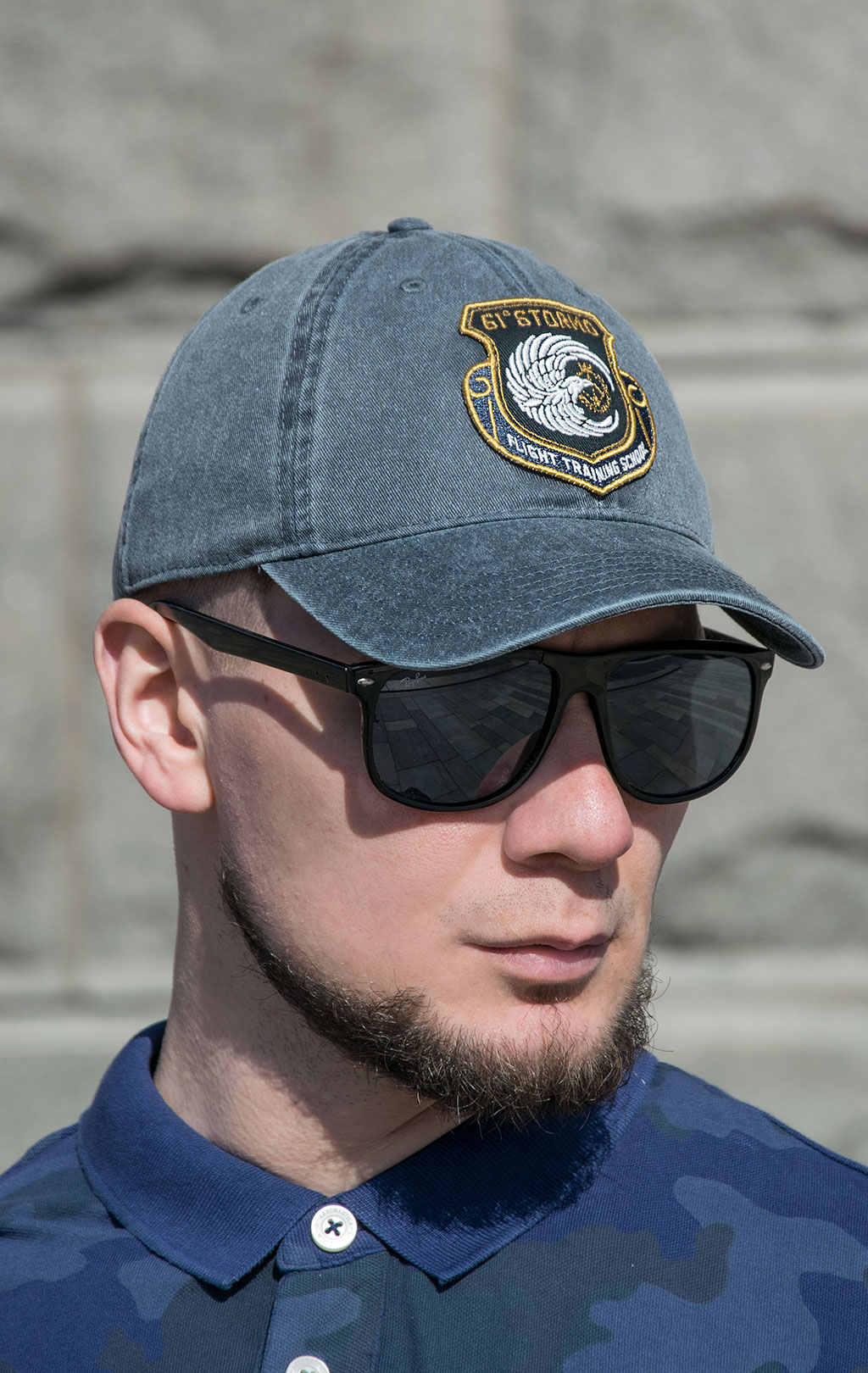 Бейсболка AERONAUTICA MILITARE SS 23/CN blue black (HA 1127) 