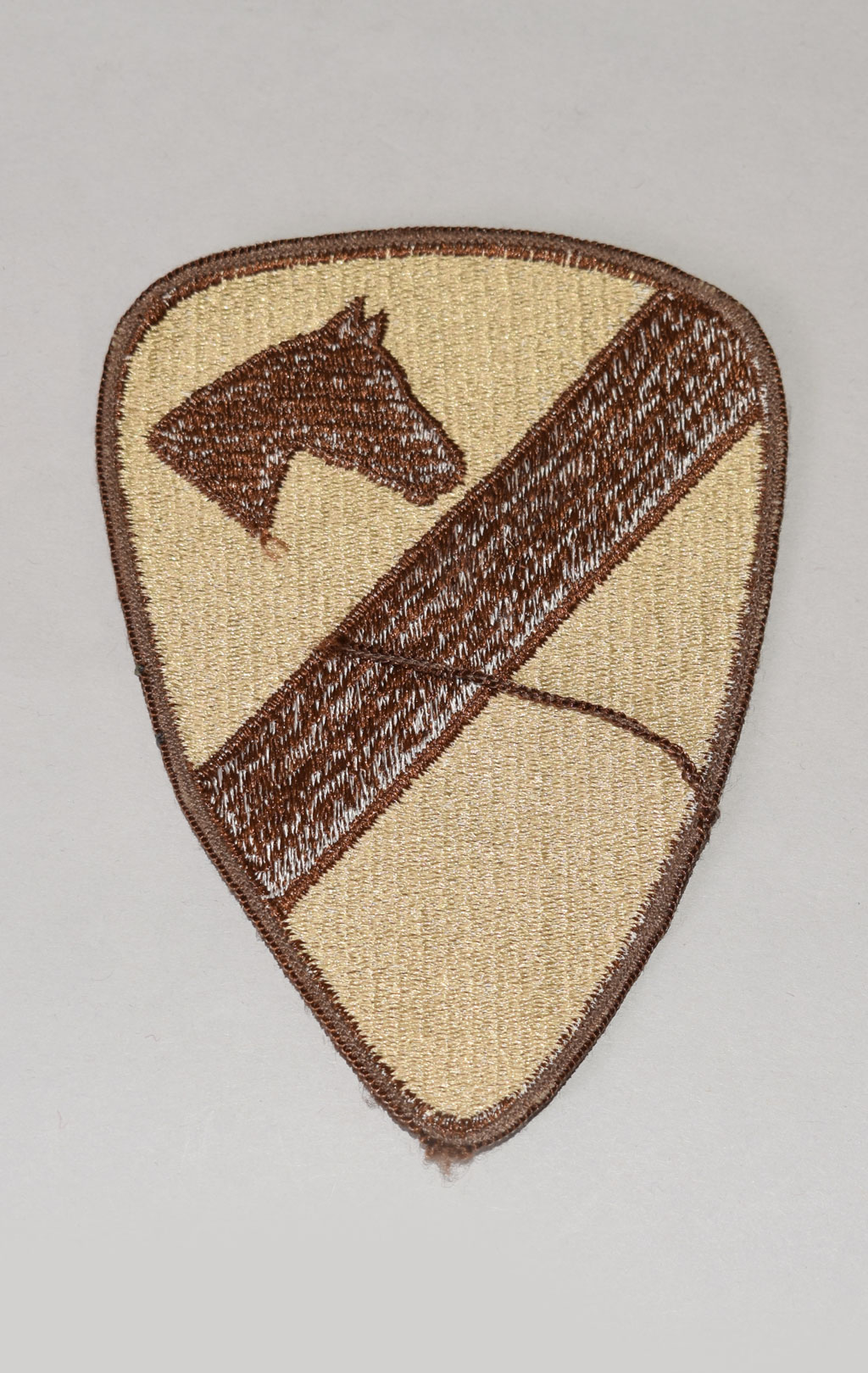 Нашивка нарукавная 1st Cavalry khaki США