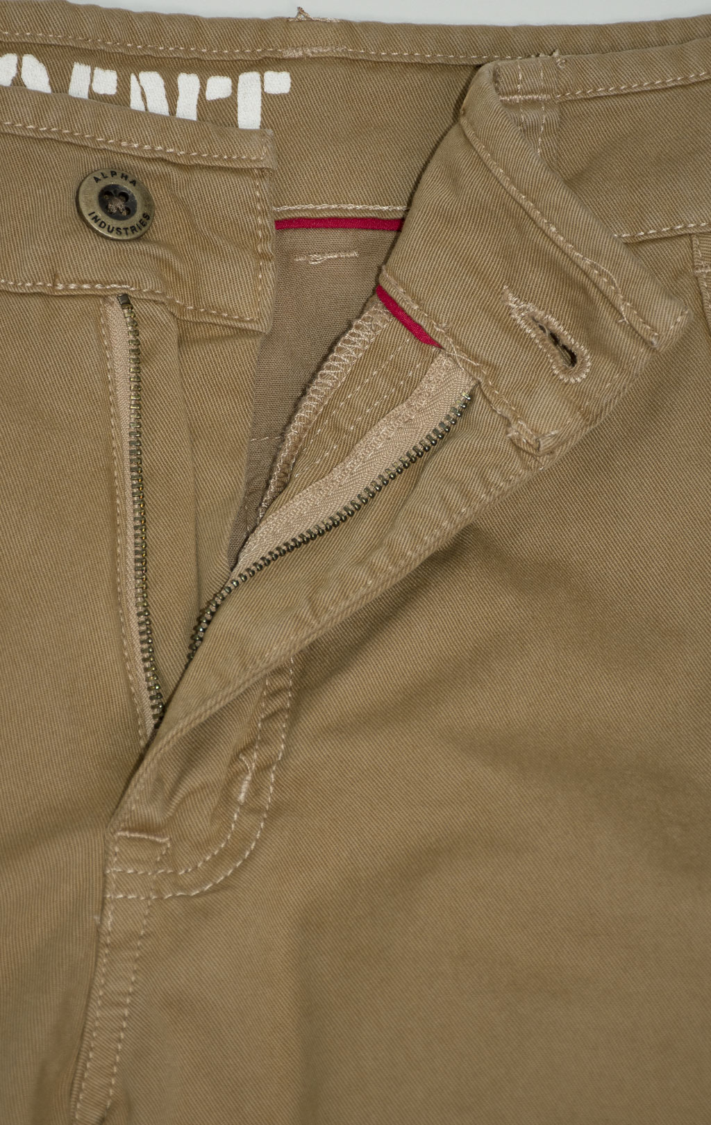 Брюки-карго ALPHA INDUSTRIES AGENT khaki 