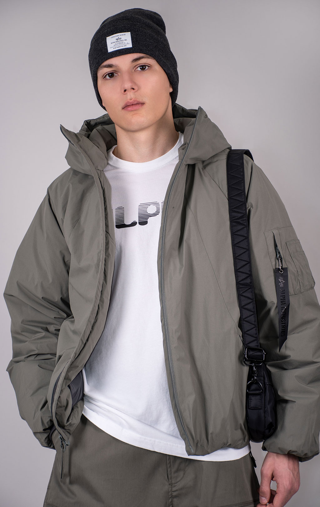 Куртка ALPHA INDUSTRIES INSULATED HOODED PARKA FW 24/25 field grey 