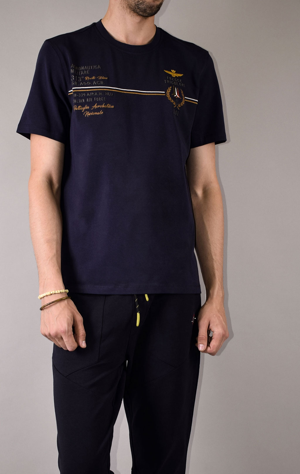 Футболка AERONAUTICA MILITARE FW 21/22/TR blue navy (TS 1892) 