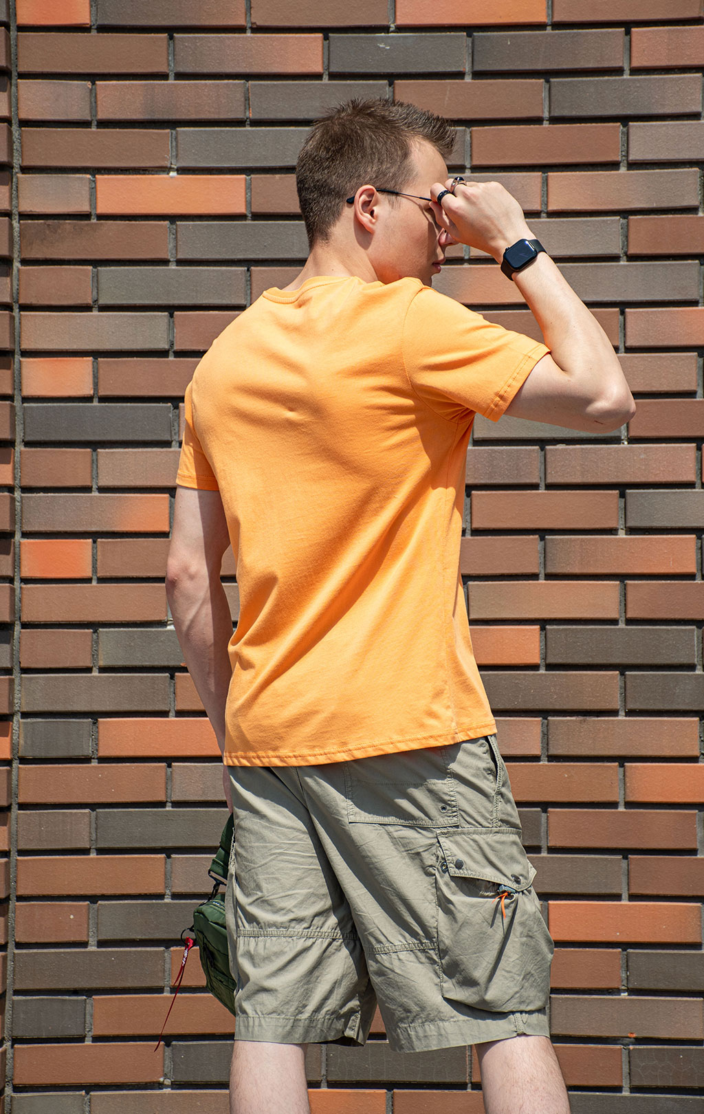 Футболка ALPHA INDUSTRIES BASIC T tangerine 