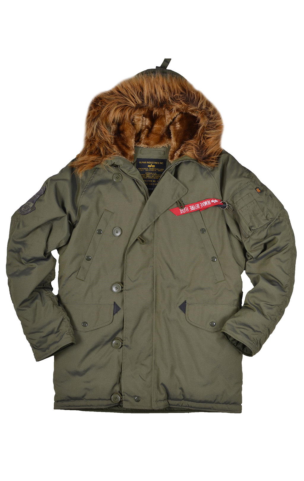 Аляска ALPHA INDUSTRIES EXPLORER big size dark green 