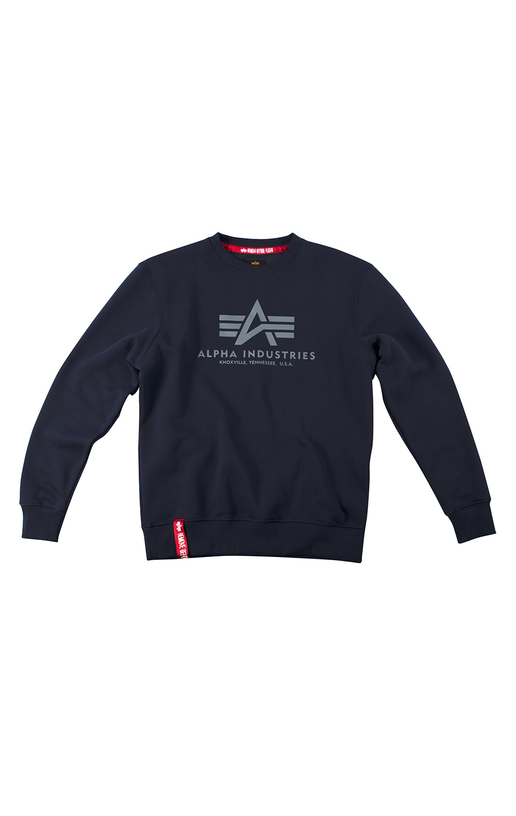 Свитшот ALPHA INDUSTRIES BASIC SWEATER rep. blue 