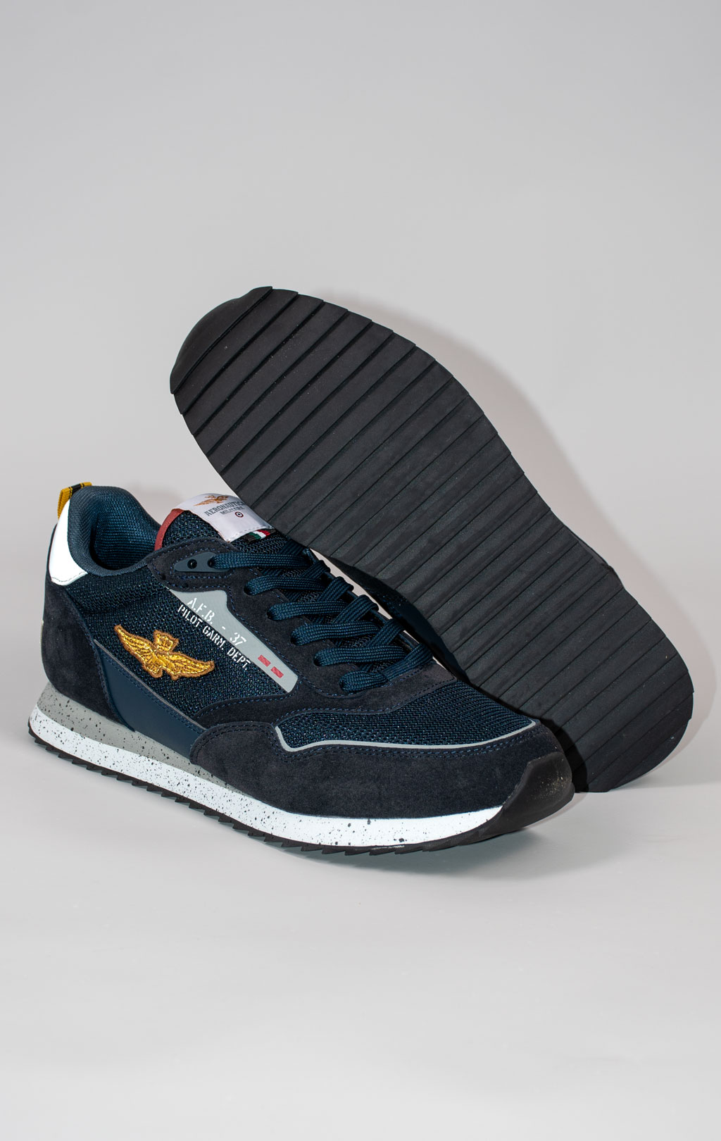 Кроссовки AERONAUTICA MILITARE SS 25/CN blue navy (SC 288) 
