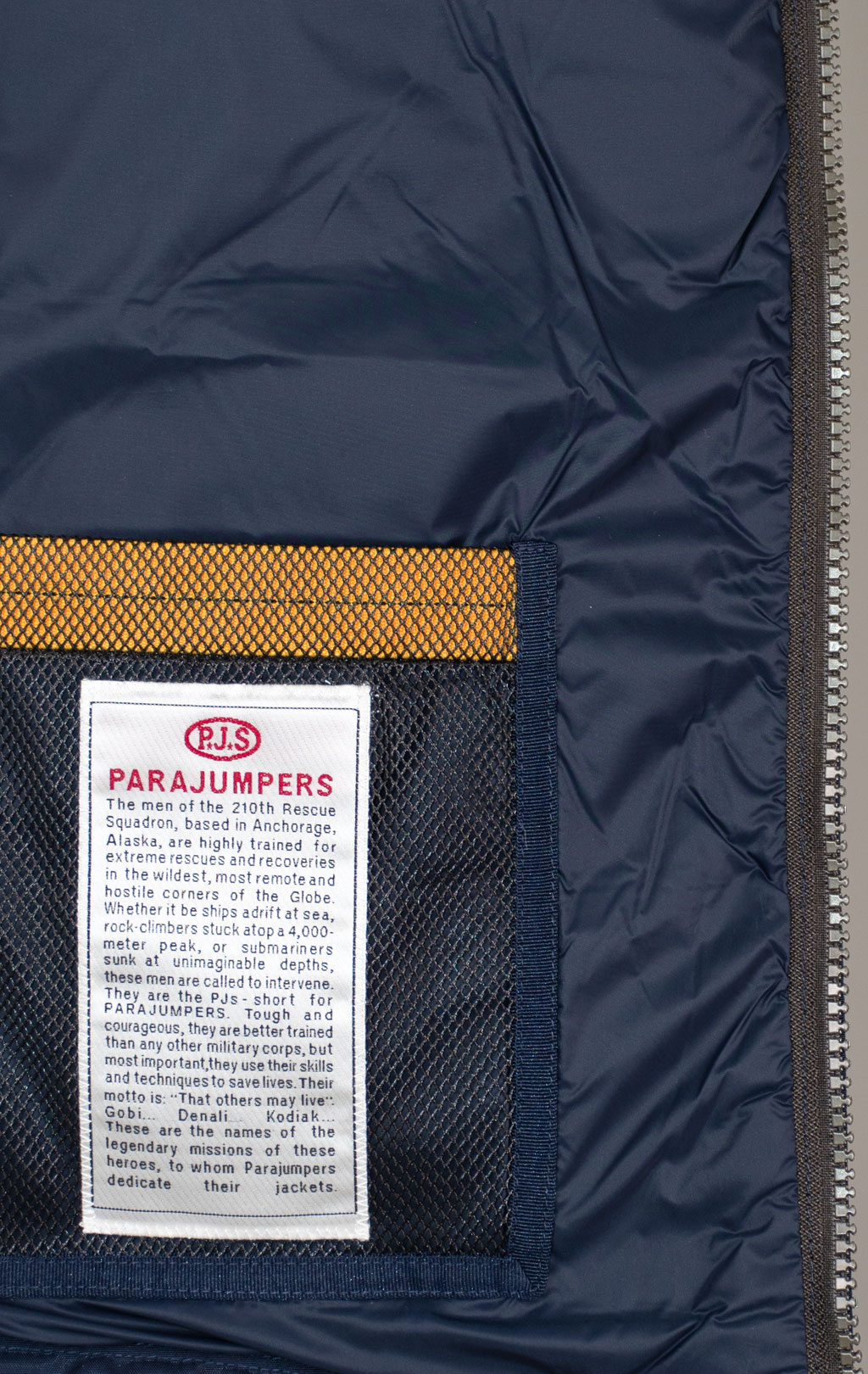 Жилет пуховой PARAJUMPERS KOBUK FW 25/26 blue navy 