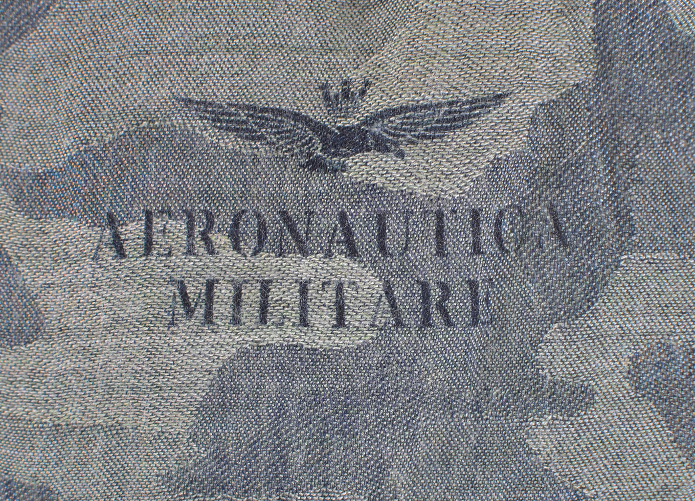 Шарф AERONAUTICA MILITARE camouflage grigio (SH 993) 