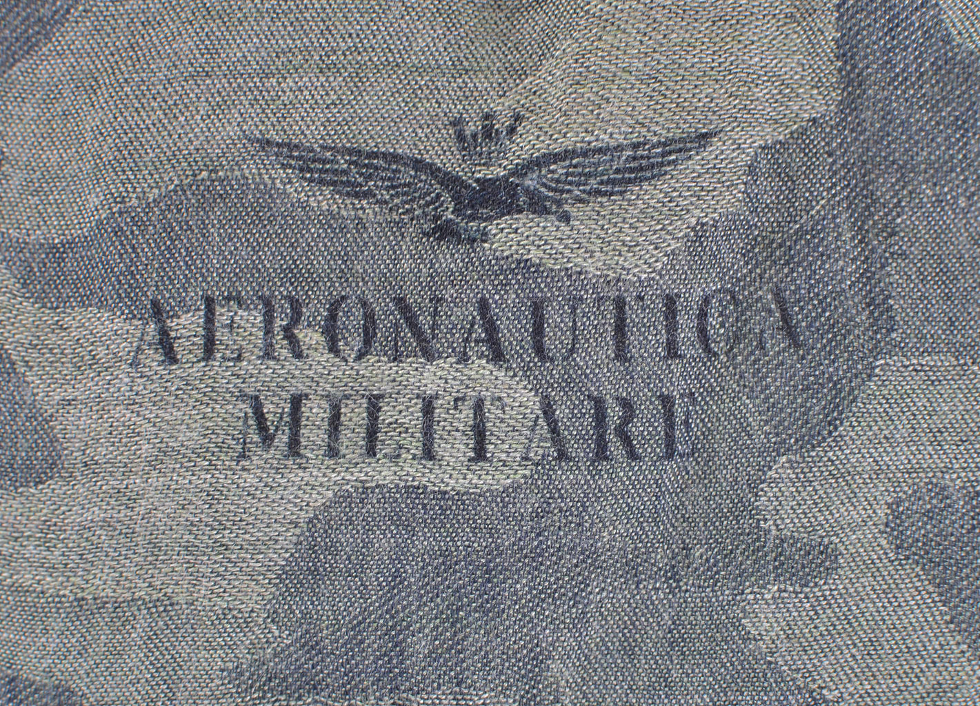 Шарф AERONAUTICA MILITARE camouflage grigio (SH 993) 
