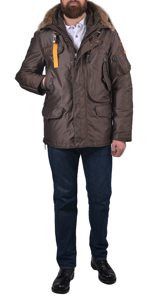 Аляска-пуховик PARAJUMPERS RIGHT HAND brown 