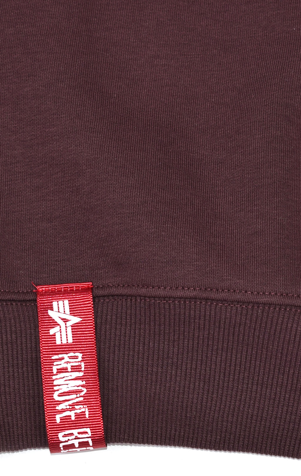 Свитшот ALPHA INDUSTRIES BASIC SWEATER deep maroon 