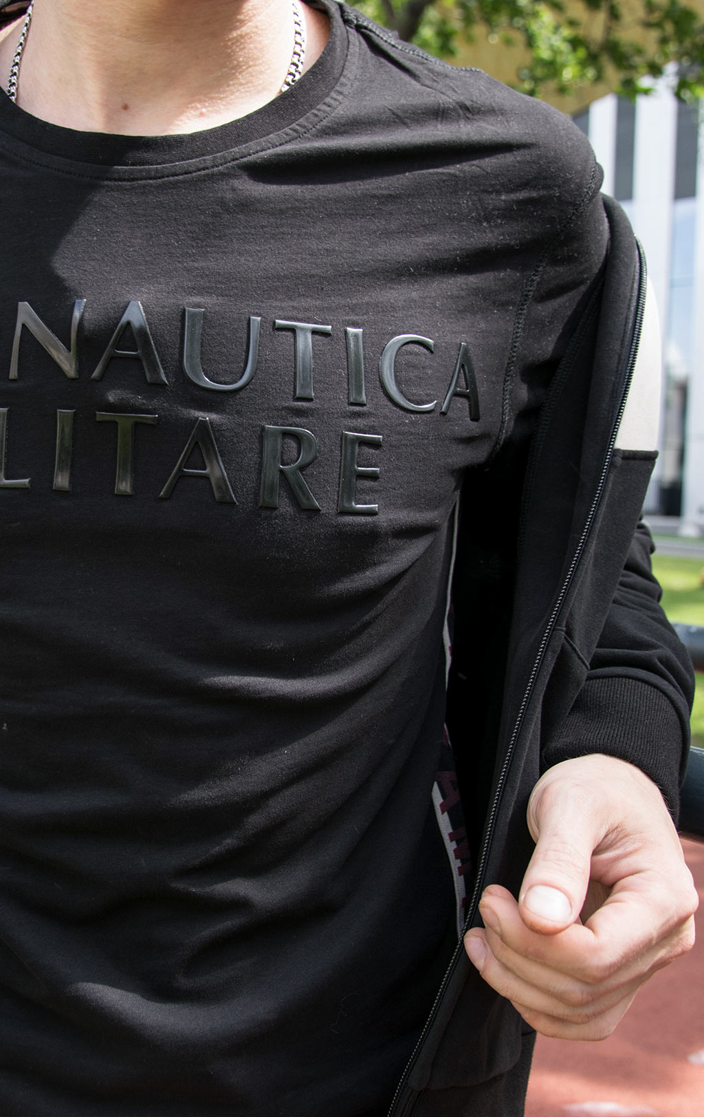 Футболка AERONAUTICA MILITARE FW 19/20 jet black (TS 1643)
