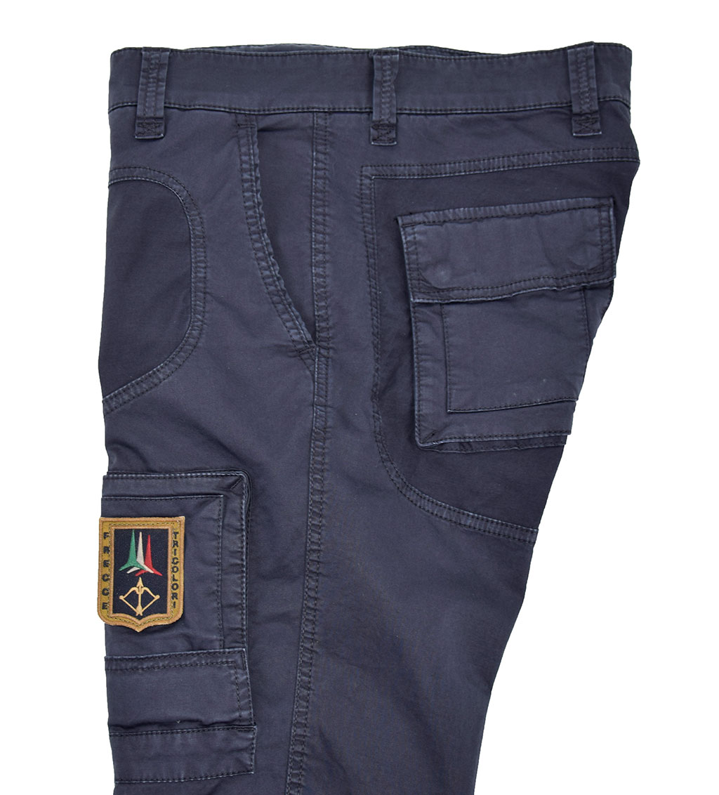 Брюки-карго AERONAUTICA MILITARE blue navy (PA 1284) 