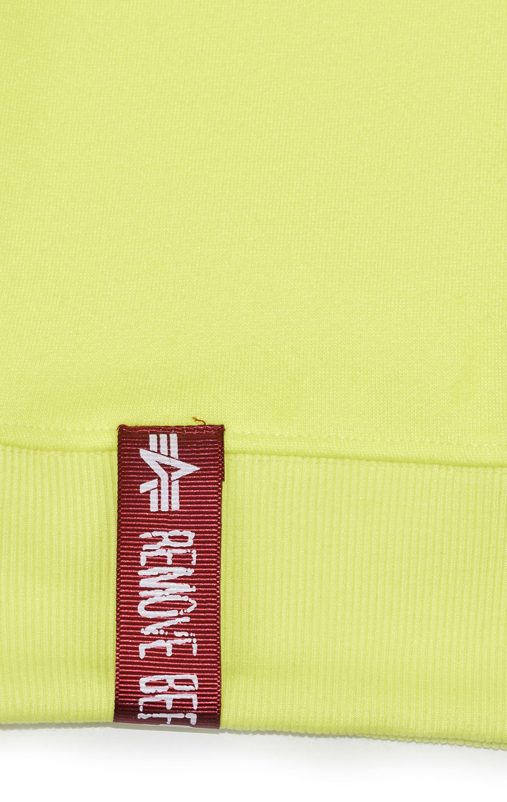 Свитшот ALPHA INDUSTRIES BASIC SWEATER neon/yellow 