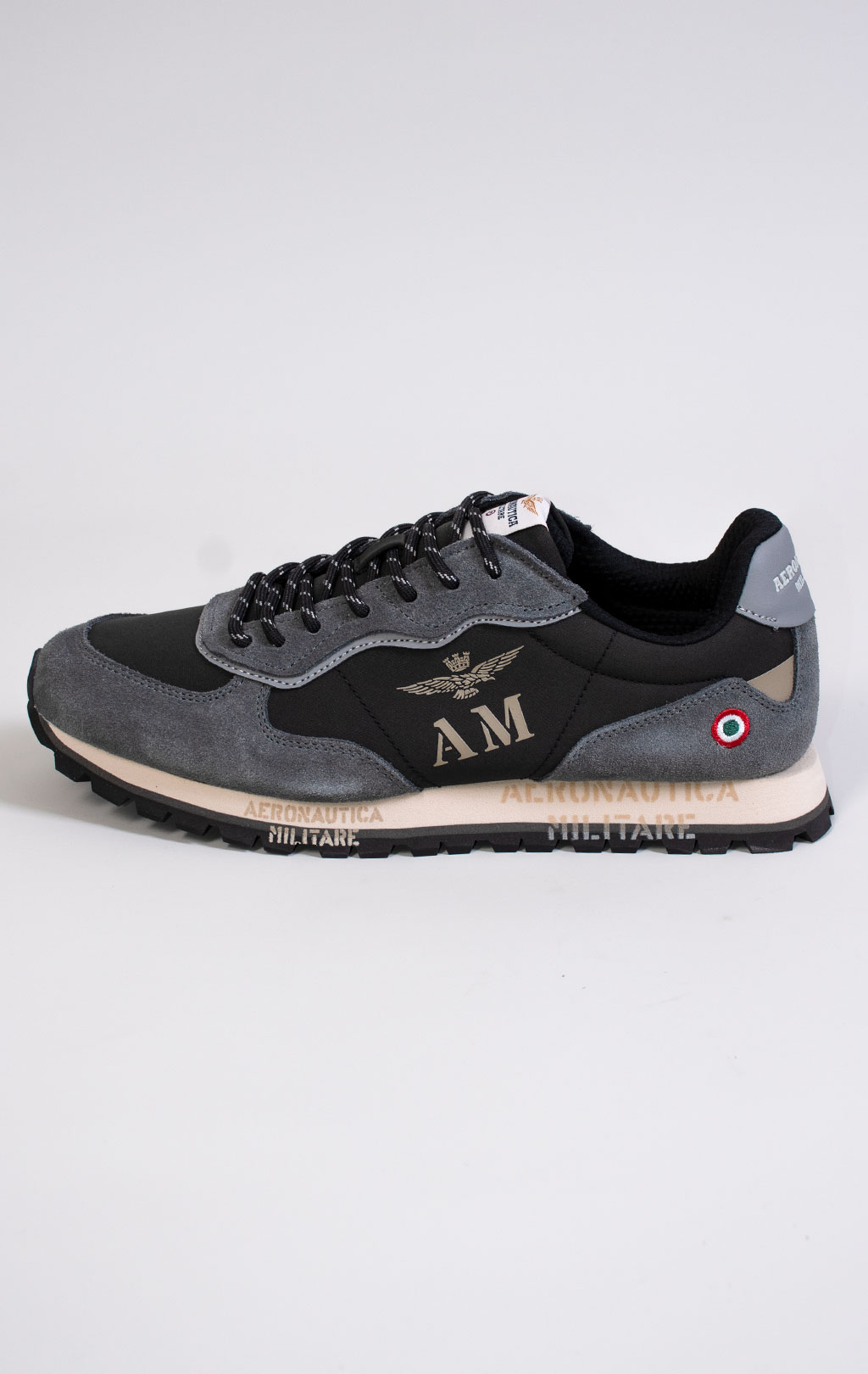 Кроссовки AERONAUTICA MILITARE (SC 0320) FW 25/26/CN jet black 