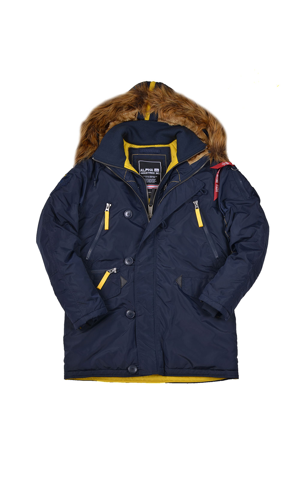 Аляска ALPHA INDUSTRIES PPS big size N-3B rep. blue 