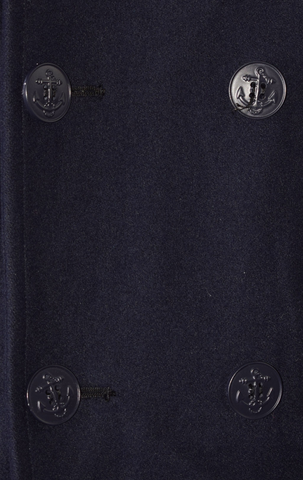 Бушлат морской The men's store PEACOAT шерсть70/вискоза30 navy б/у Канада