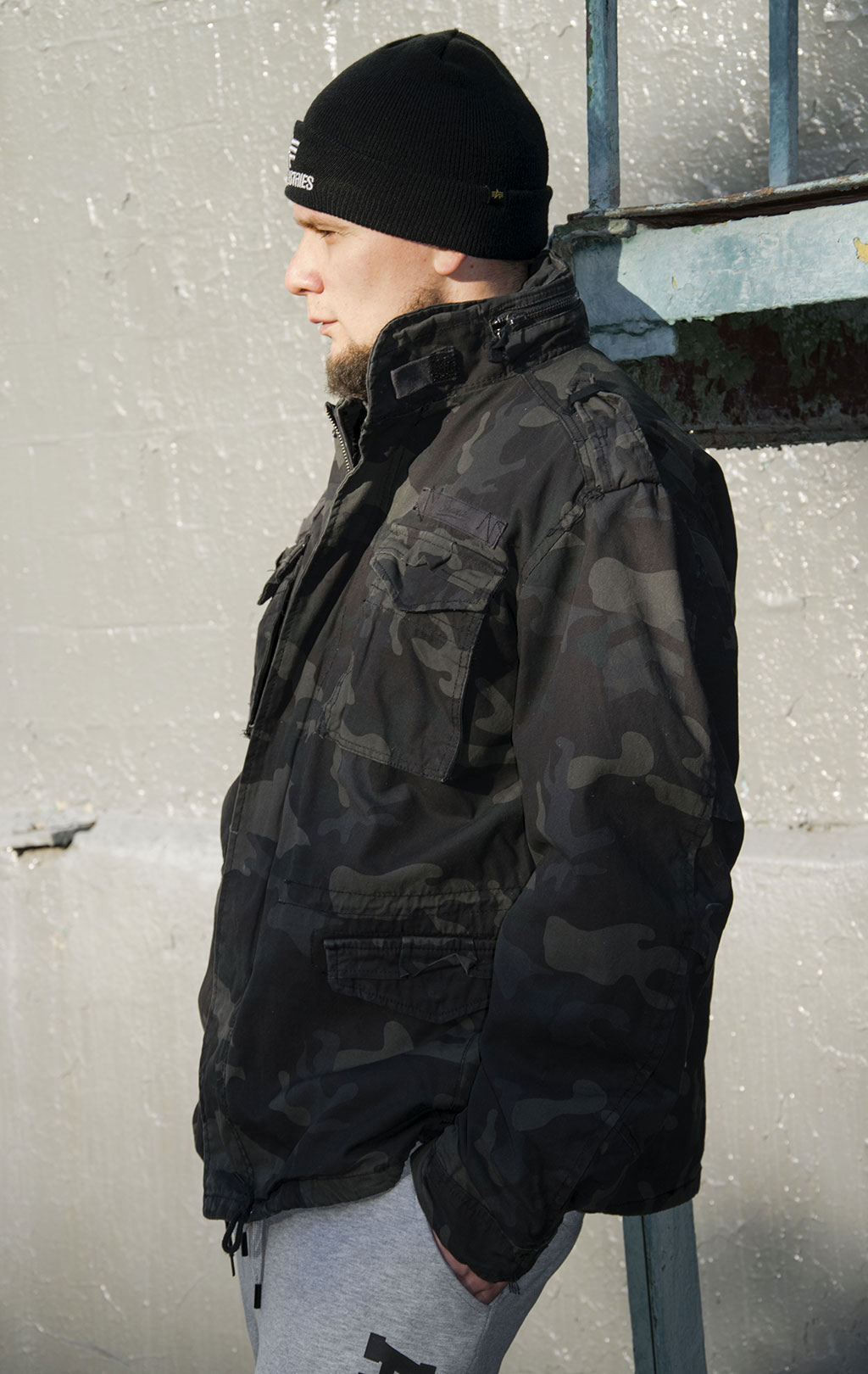 BRANDIT Giant M 65 dark camo