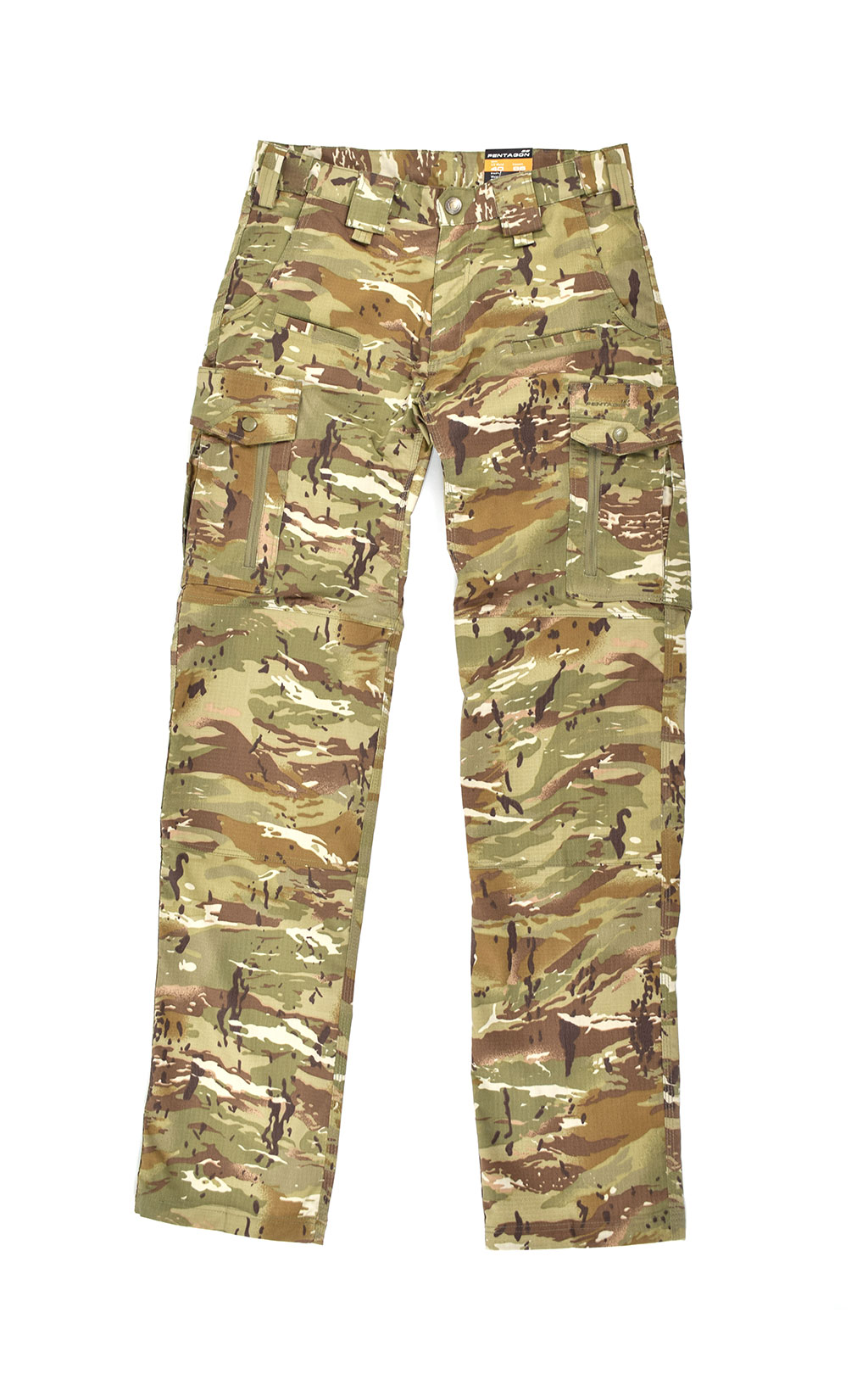 Брюки тактические Pentagon RANGER 2.0 хлопок35%/полиэстер65% Rip-Stop stretch camo penta 05007 
