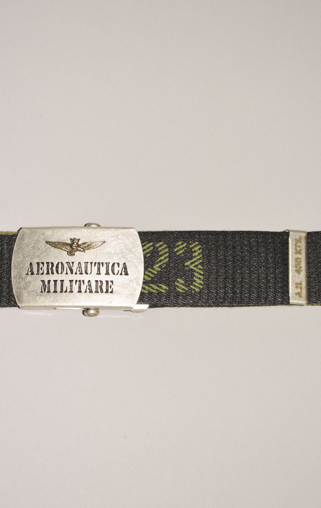Ремень тканевый AERONAUTICA MILITARE FW 24/25/IT green military (CI 292) 